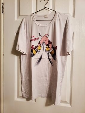 Majin Boo 'I'm Hungry' Print T Shirt